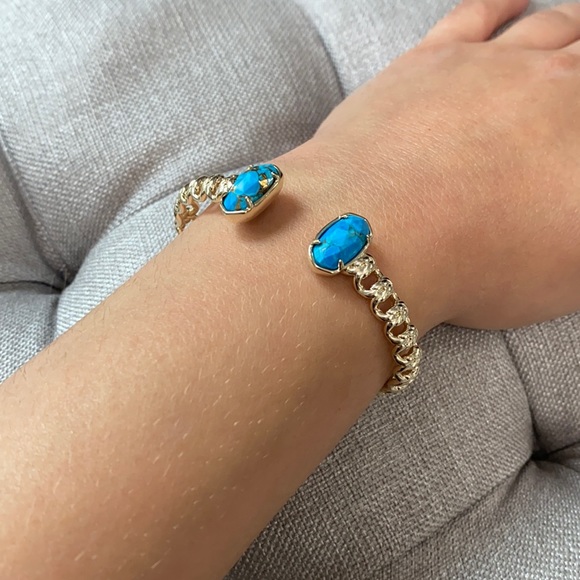 Kendra Scott Jewelry - Kendra Scott blue and gold stone bracelet
